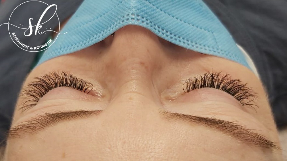 Wimpernverlängerung, Hybrid Technik Wimpernverlängerung, Hybrid Technik